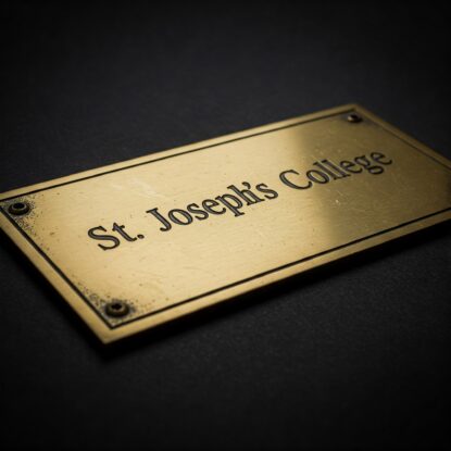 Brass Plaque